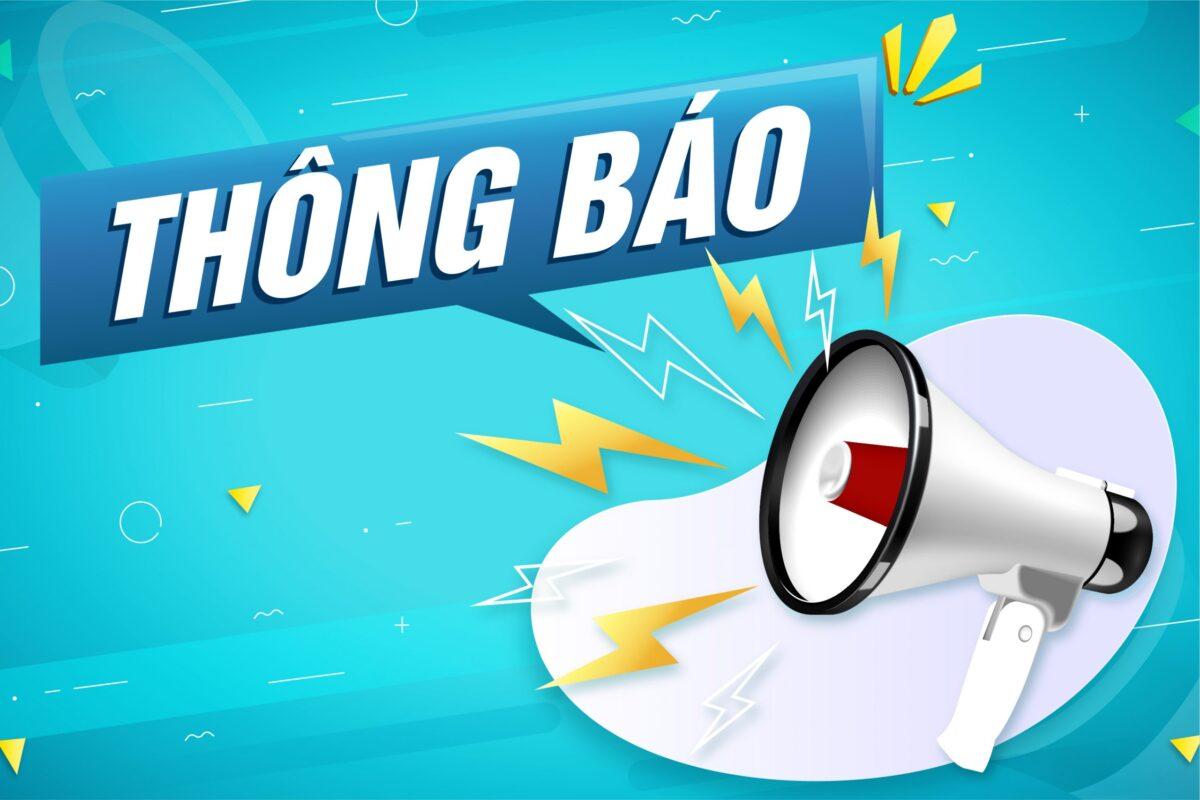 Thông báo về việc tãm hoãn tổ chức Lễ kỷ niệm 20 năm xã Vĩnh Lâm được nhà nước phong tặng danh hiệu AHLLVTND (3/11/2004-3/11/2024)