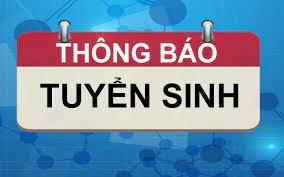 Thông báo tuyển sinh vào lớp 1